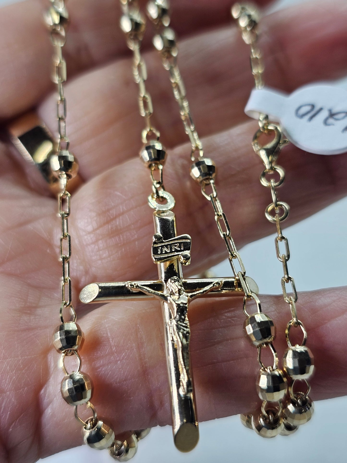 Rosario 10k Oro Italiano