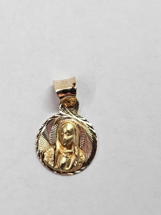 Dige Virgen de Guadalupe 14k
