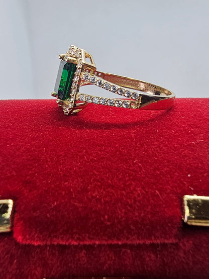 Anillo Hermoso Oro 14k #7.5