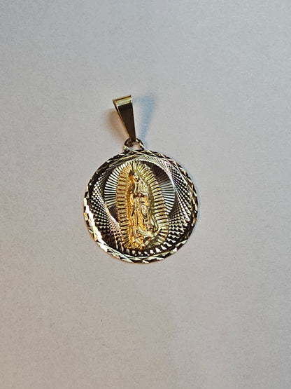 Medalla Virgen de Guadalupe Oro 14K – Detalle Fino, Regalo Especial