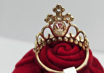 14K Gold Quinceañera Ring - Anillo de 15 Años 14k