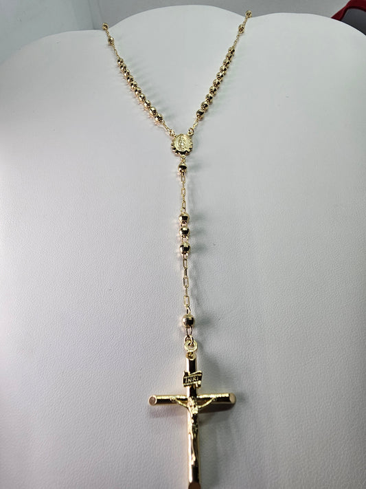 Rosario 10k Oro Italiano