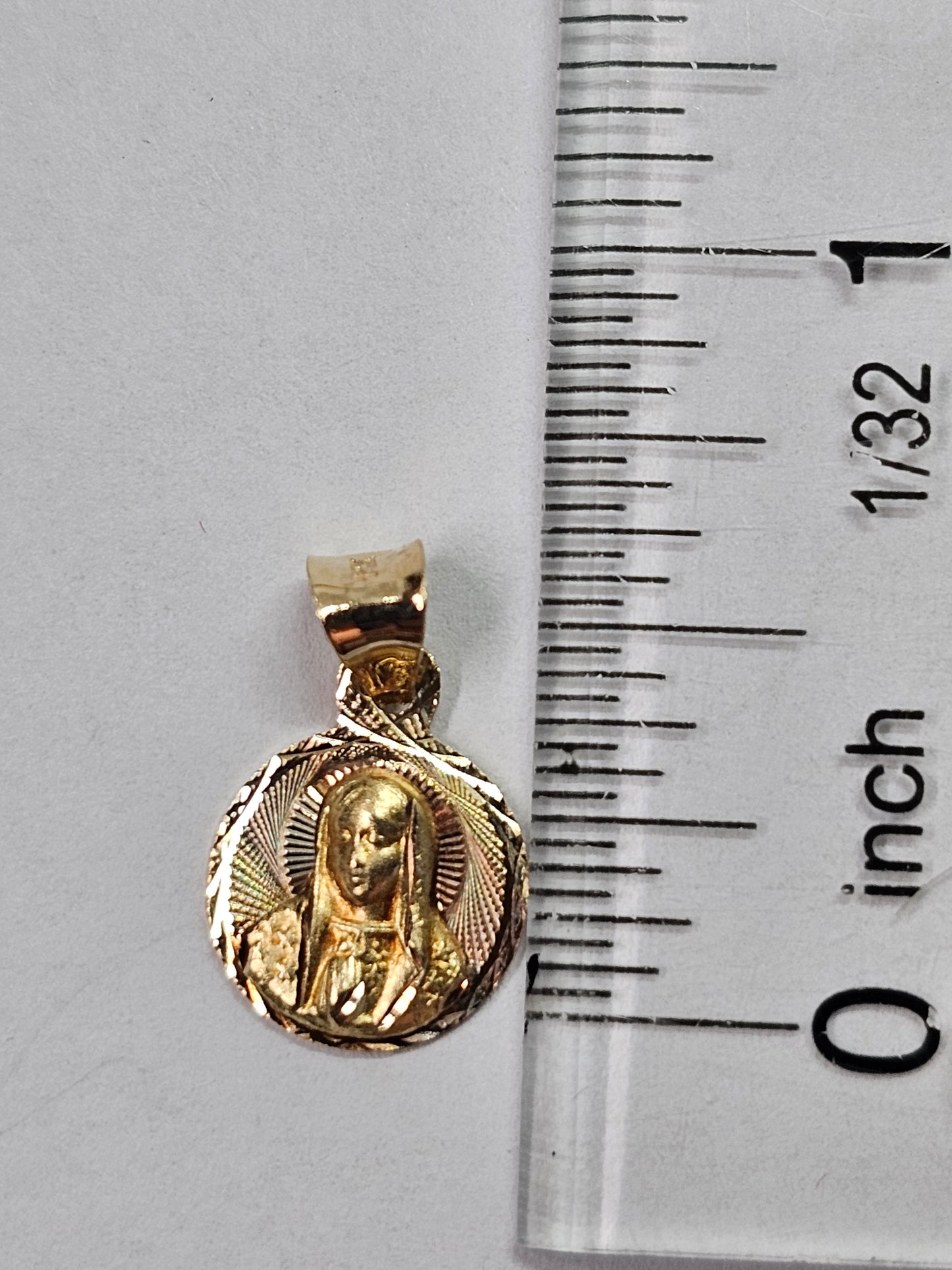Dige Virgen de Guadalupe 14k