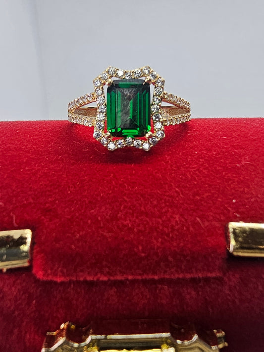 Anillo Hermoso Oro 14k #7.5