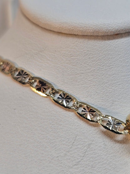 Dige Virgen de Guadalupe y Cadena 14k Oro