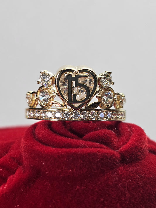 Anillo de 15 Años 14k