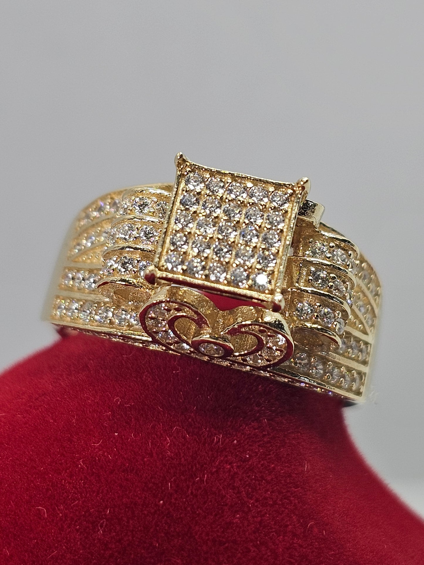Anillo Princesa 14k Oro solido
