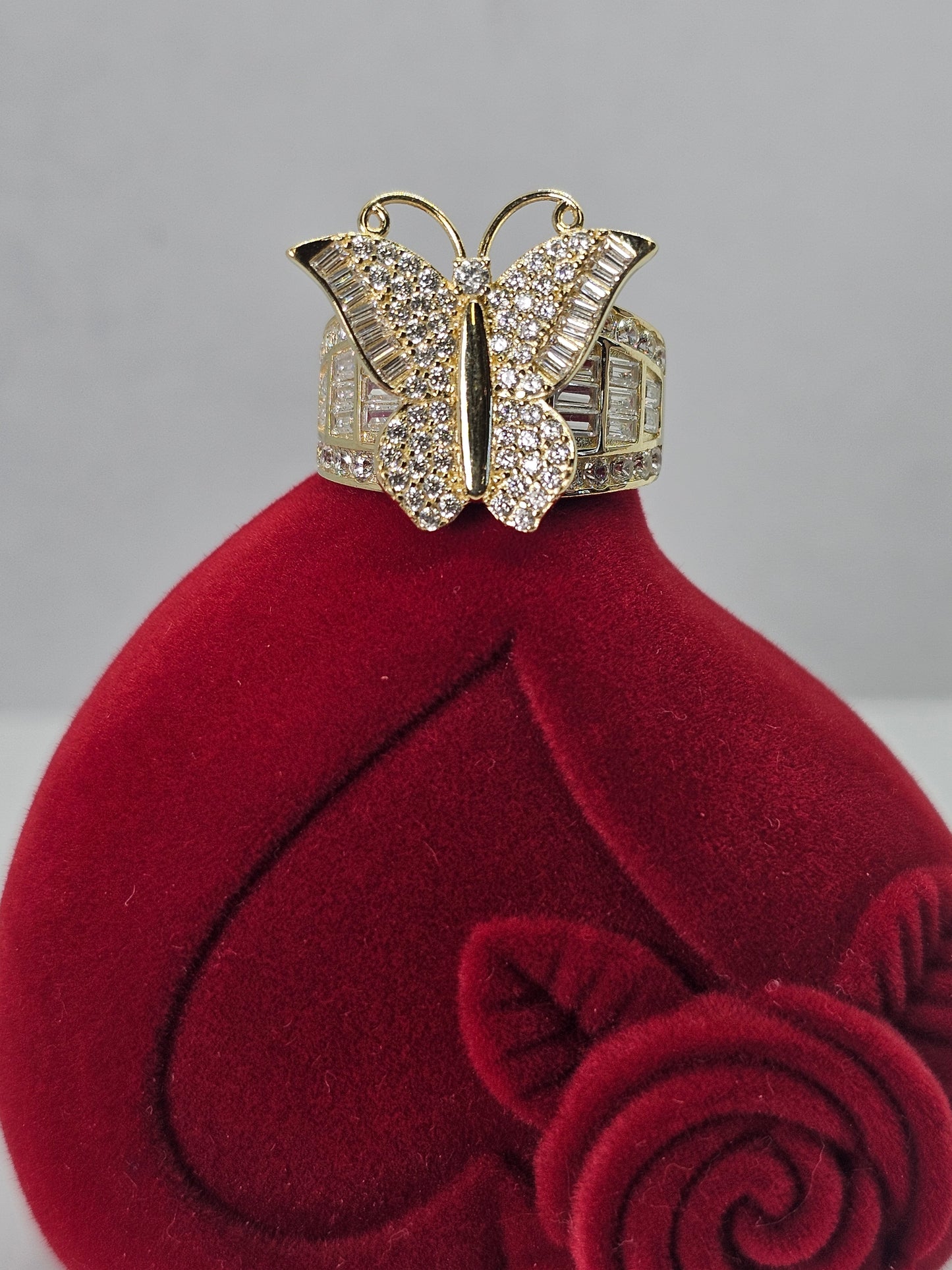 Anillo Mariposa 14k Oro solido