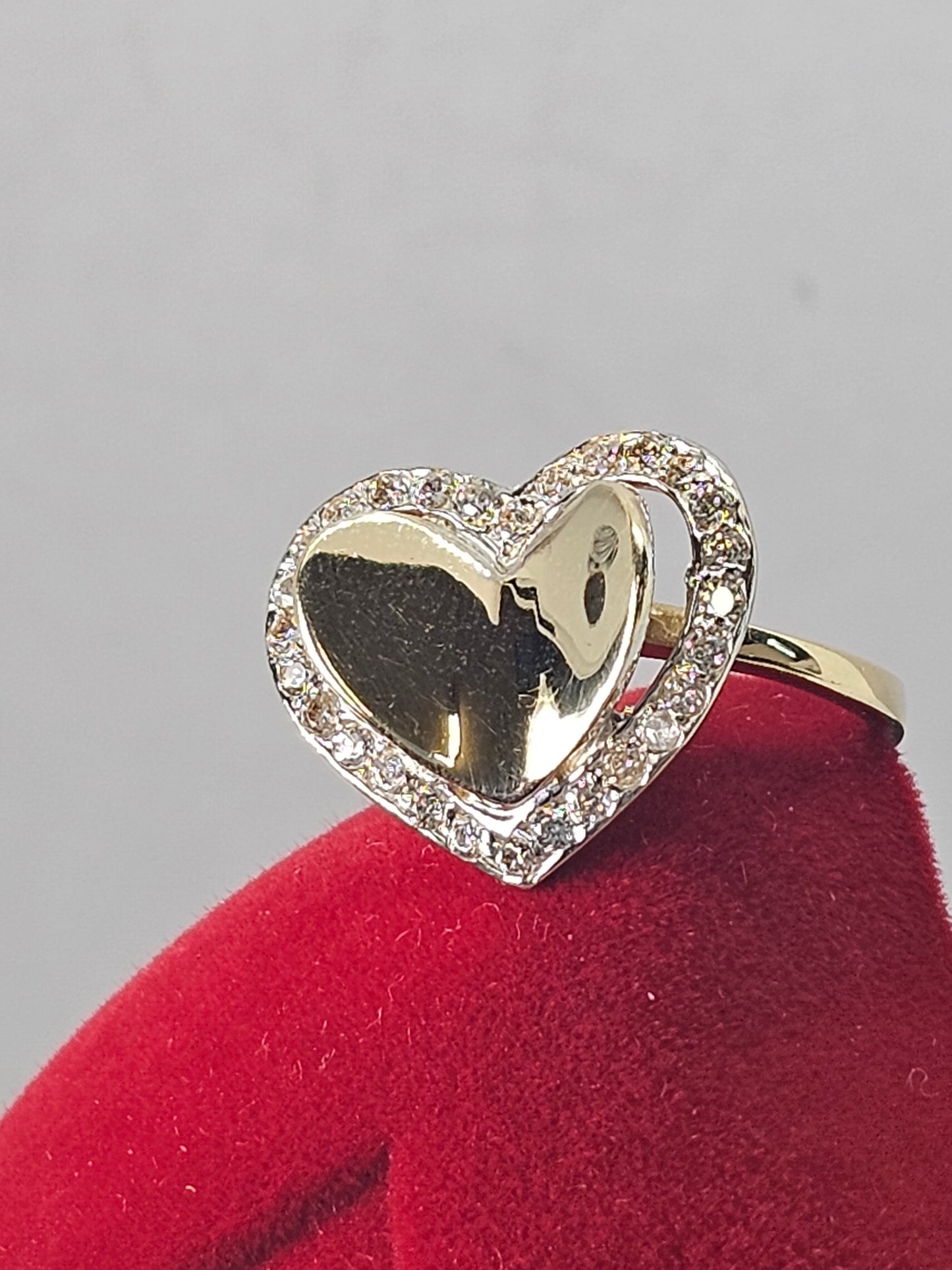 Anillo 14k De corazón