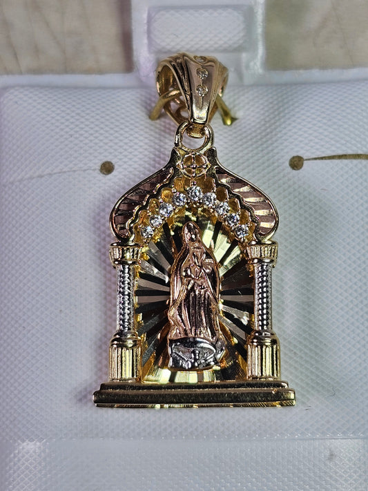 Dige Virgen de Guadalupe 14k